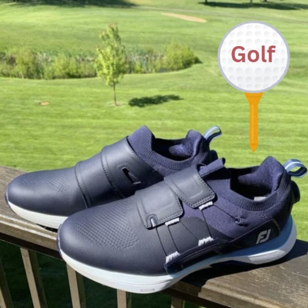 Men's Navy Blue Golf Shoes * FootJoy *